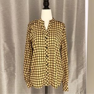 KARL LAGERFELD houndstooth shirt